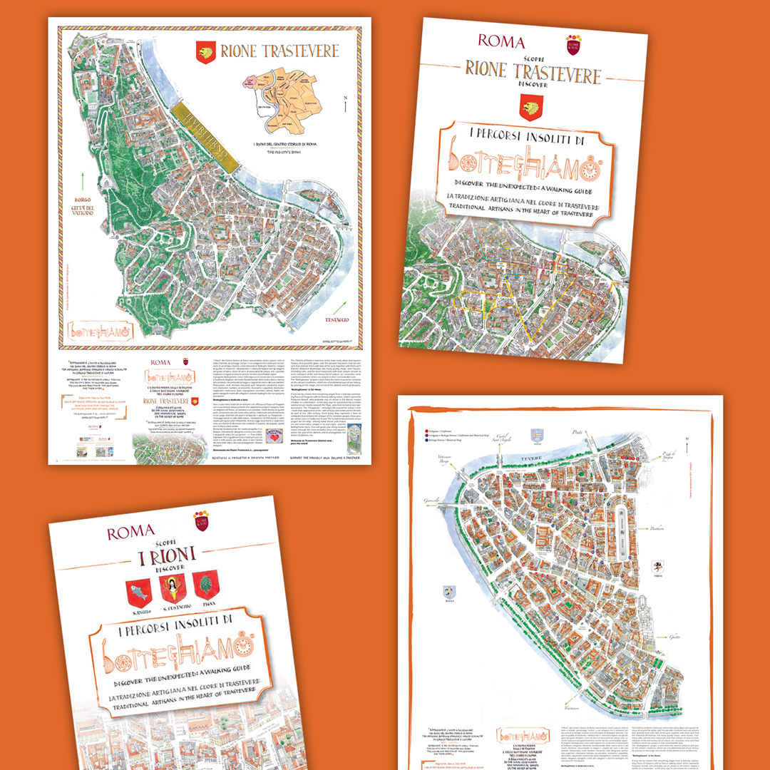 Mappe e brochure Botteghiamo